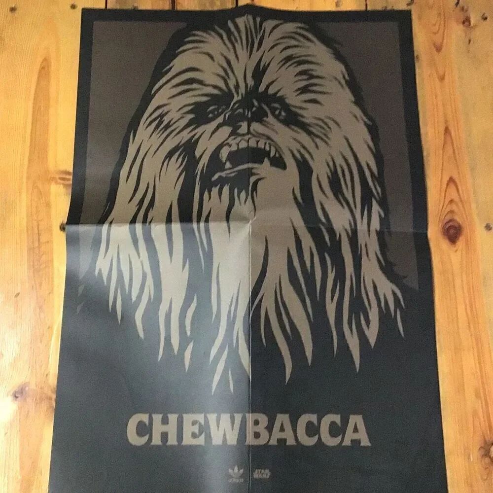 Star Wars and Adidas Chewbacca 14 x 20 poster